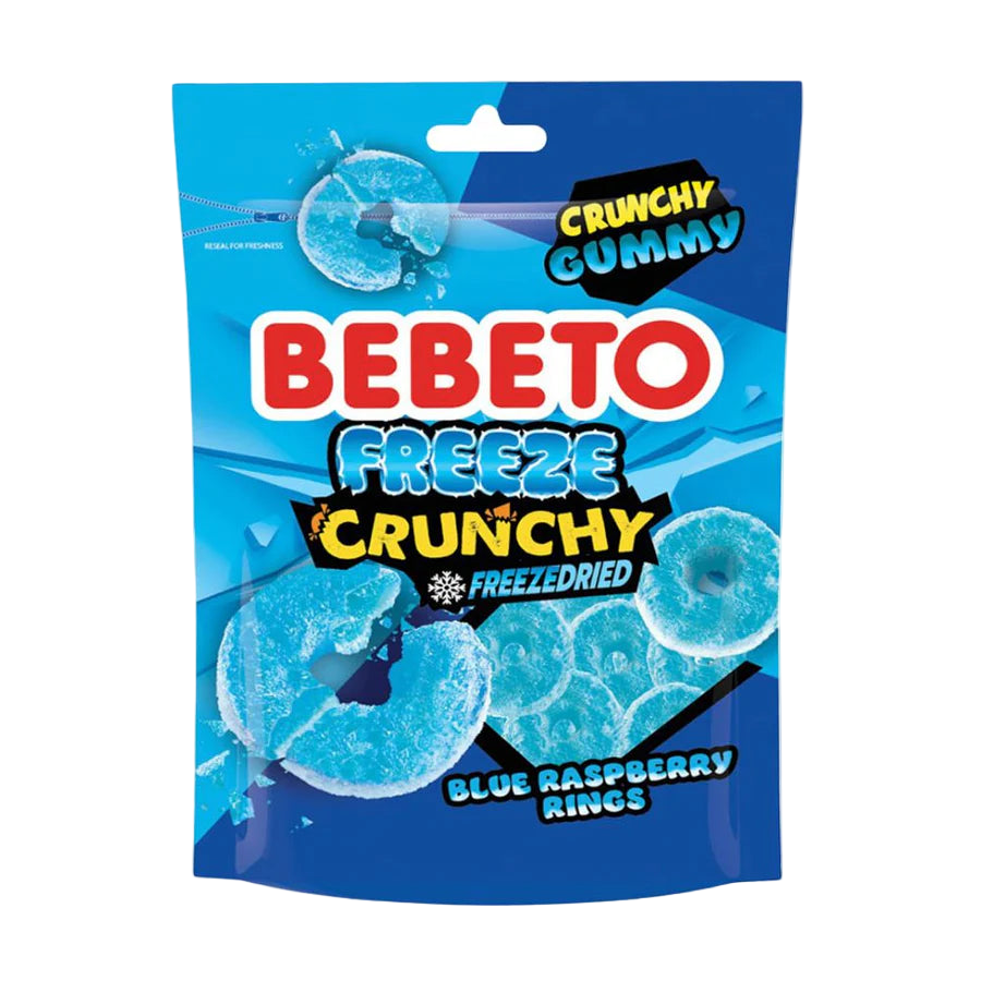 Bebeto Freeze Crunchy Blue Raspberry