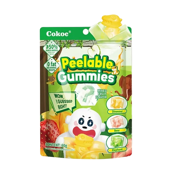 Cokoc Peelable Gummies Fruit Mix