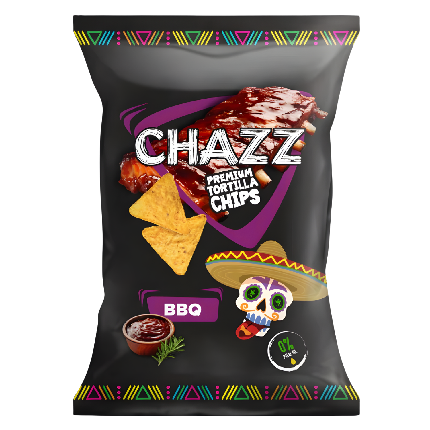 Chazz Premium Tortilla Chips BBQ